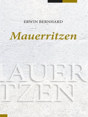 cover image of Mauerritzen